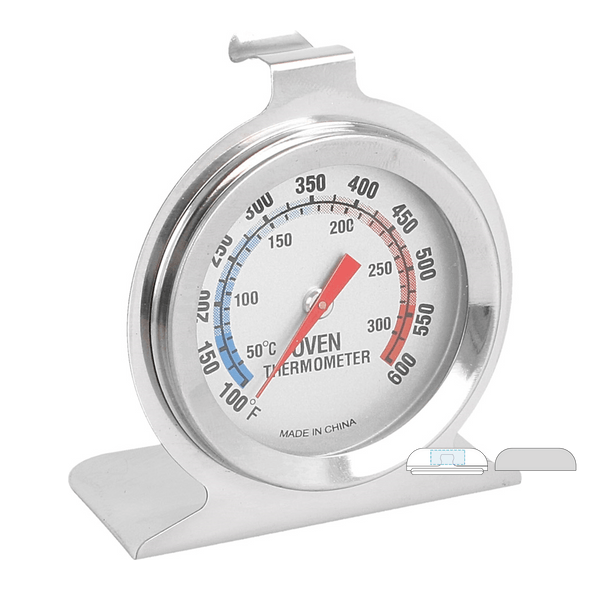Termômetro p/ Forno de 50º a 300ºC Inox